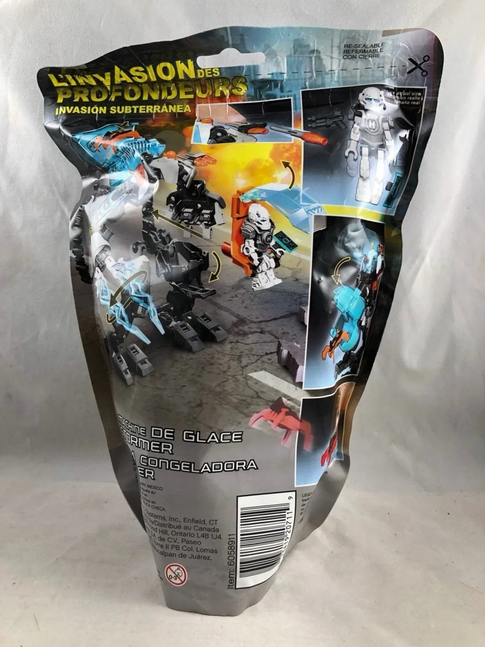 Retired LEGO Hero Factory Stormer Freeze Machine (44017)